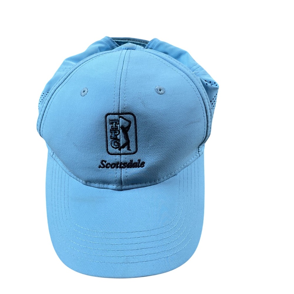 PGA Scottsdale Ahead Performance Hat WM Phoenix Open Golf‎ Cap Blue